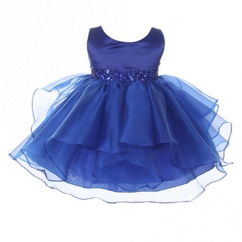 ChicBaby Royal Blue Flower Girl Dress size 12month